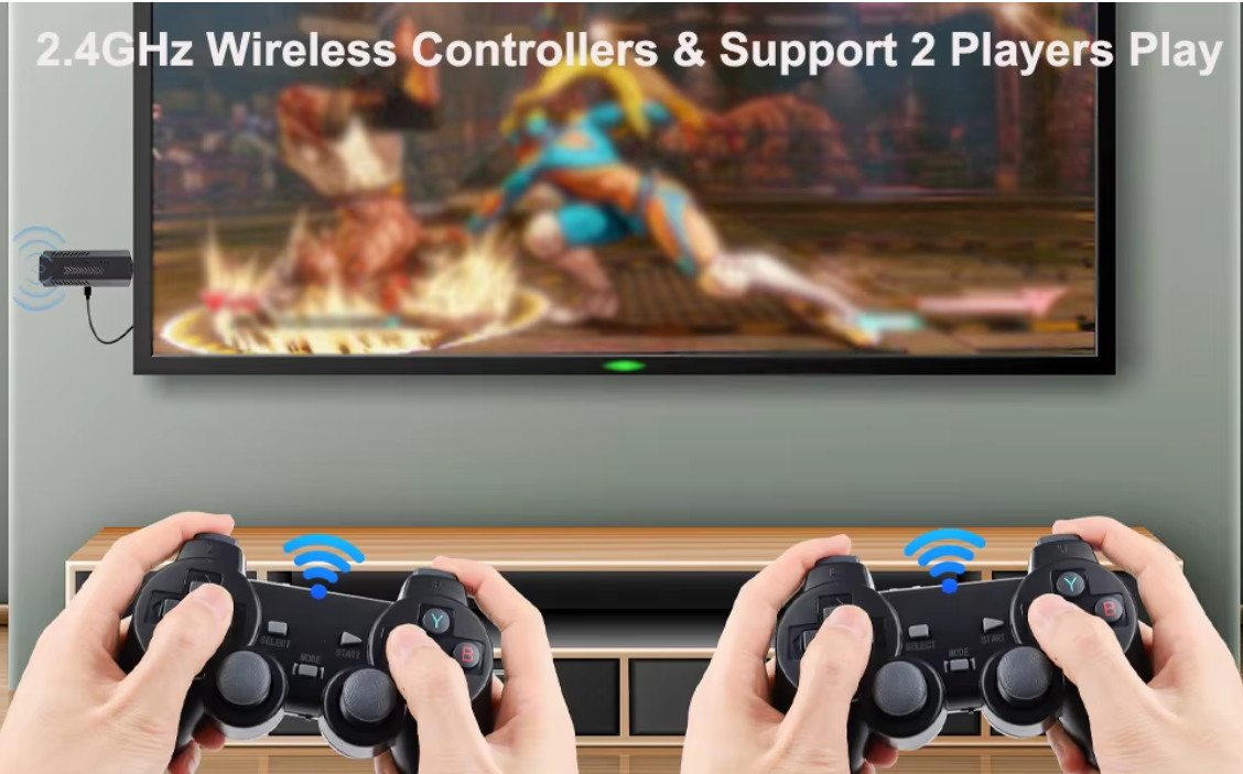 🎮 GD10 Plus 4K RetroConsole – Over 30,000 Games in Stunning 4K with Dual Controllers